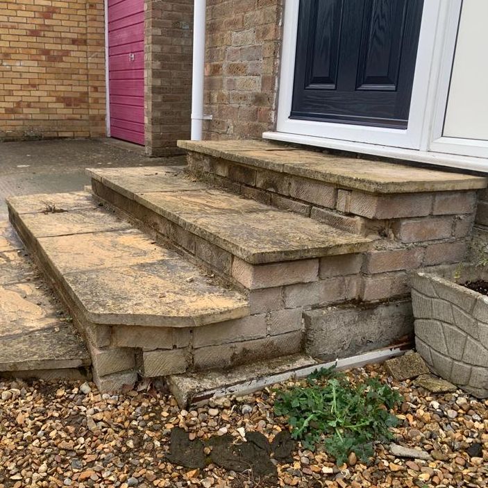 Renovation of footsteps 