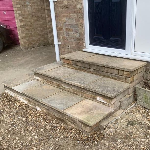 Renovation of footsteps 