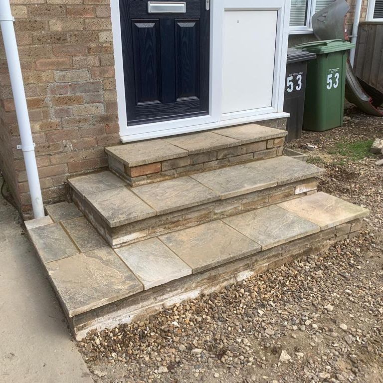 Renovation of footsteps 