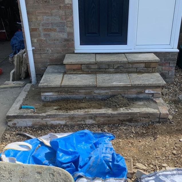 Renovation of footsteps 